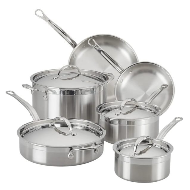 Hestan ProBond Stainless Steel Set (10 Piece)