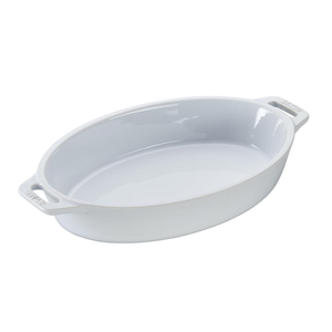 Staub White Ceramic Oven Set (Set of 4)
