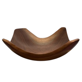 Michael Sbrocca Salad Bowl - Walnut 10"