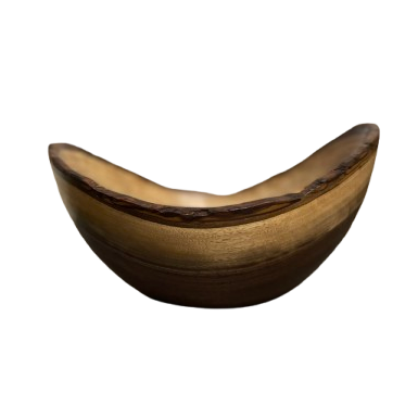 Michael Sbrocca Salad Bowl - Walnut 13"