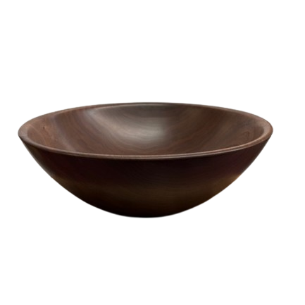 Michael Sbrocca Salad Bowl - Walnut 12"