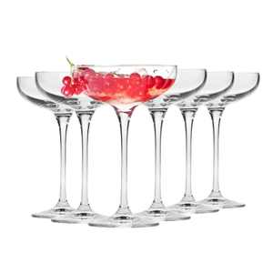 Krosno Champagne Coupe Glass (Set of 6))