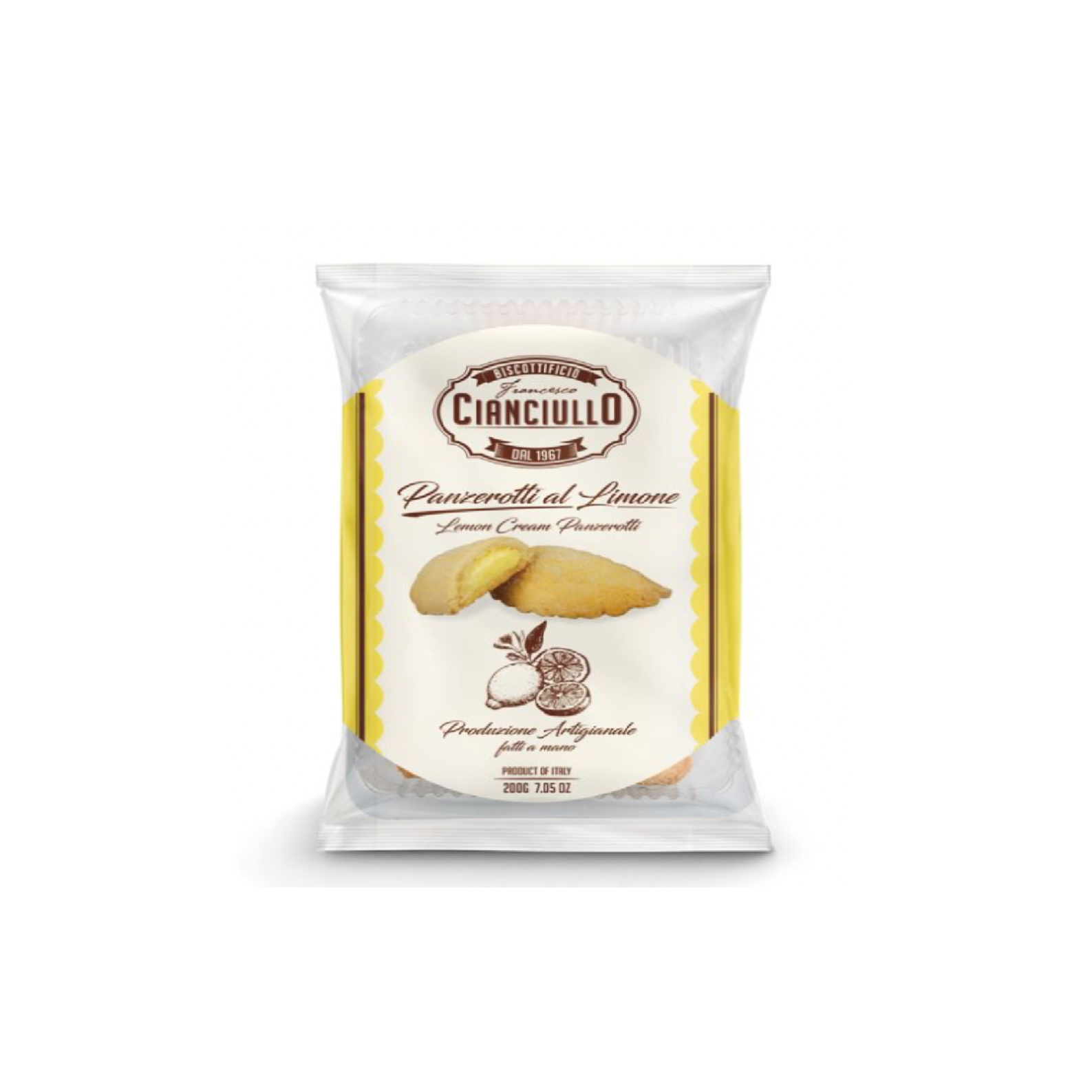 Cianciullo Panzerotti Cookies Lemon Cream