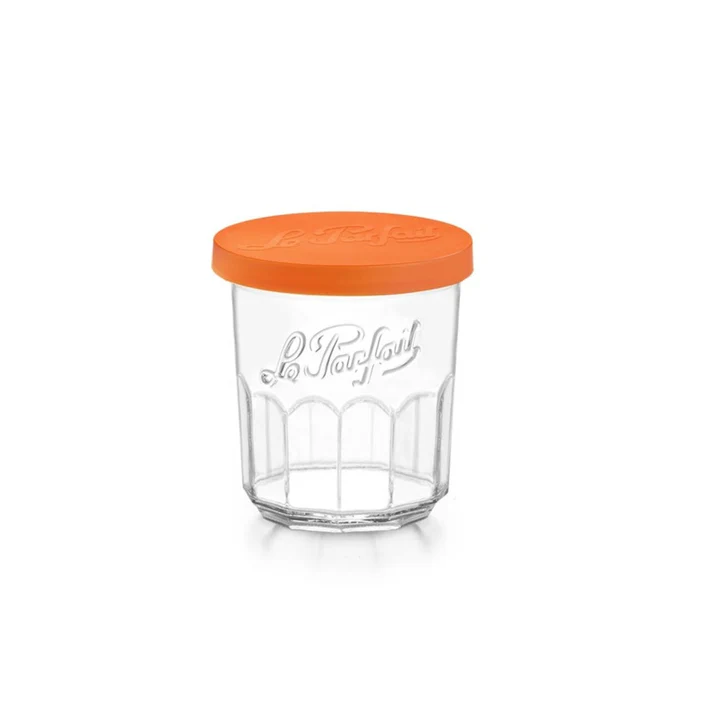 LE PARFAIT Jam Jar 324ml with Orange lid