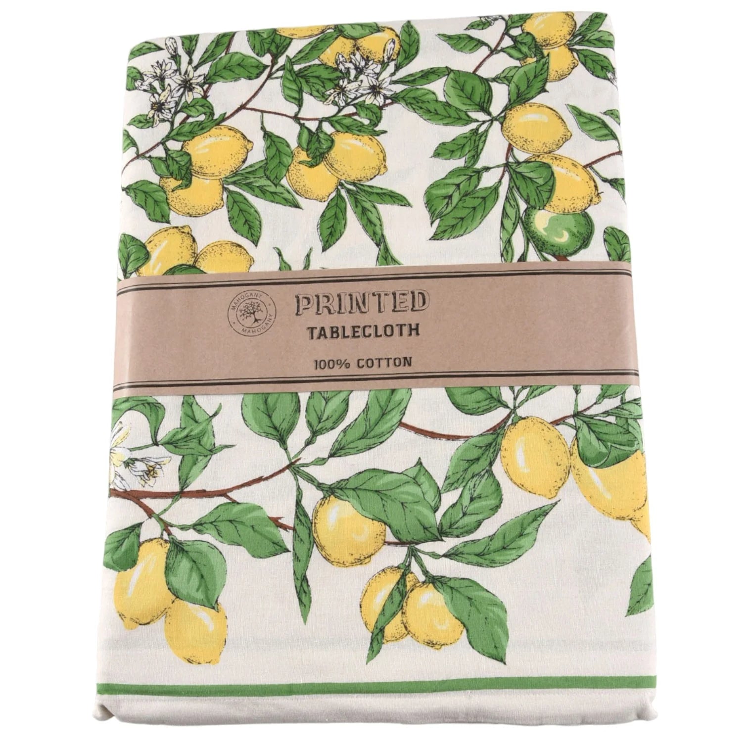 Mahogany Lemon Grove Table Cloth - 60x90