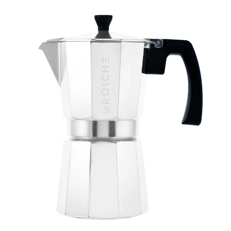 GROSCHE Milano Espresso Maker - 9 Cup (Stainless Steel)
