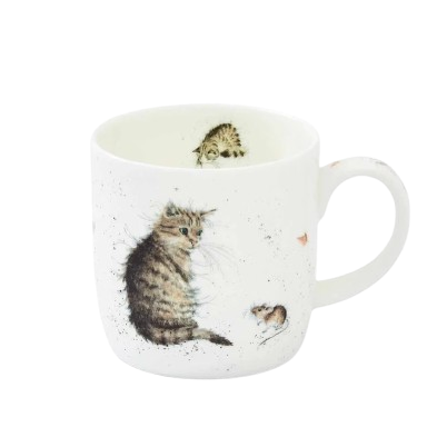 Wrendale Mug - Cat & Mouse
