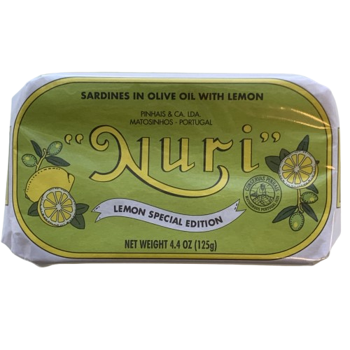 Nuri Sardines in Olive Oil with Lemon