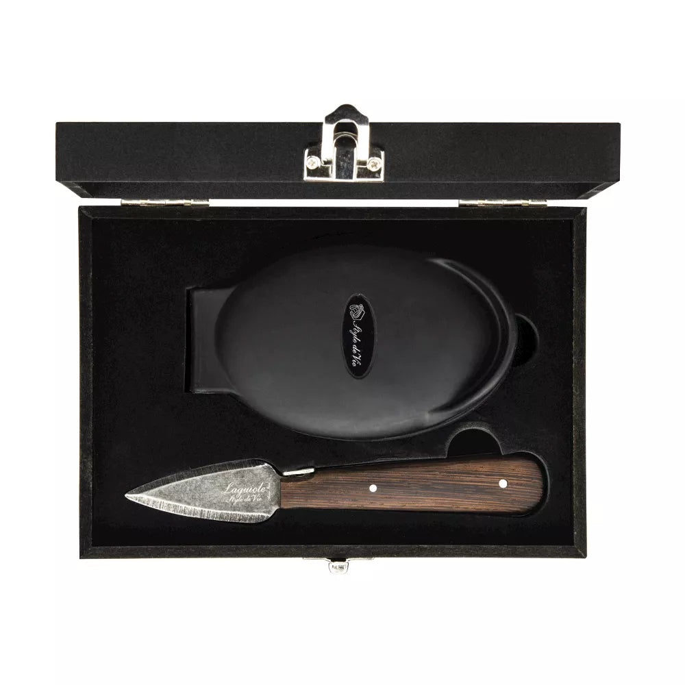 Laguiole - Wenge Wood Oyster Gift Set