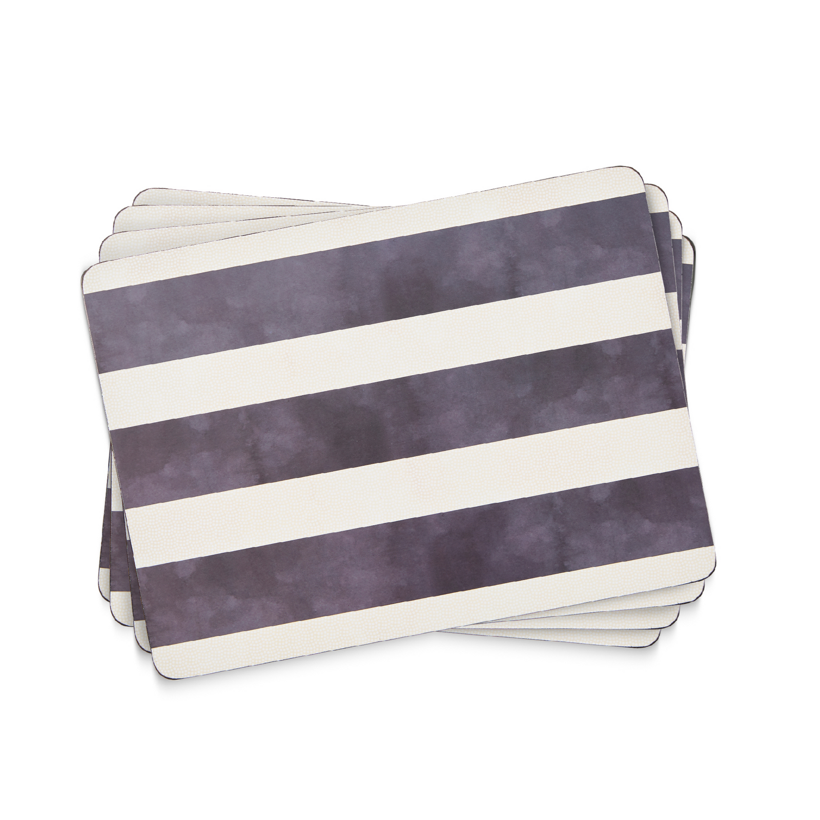 Pimpernel Placemats- Mono Stripe (Set of 4)