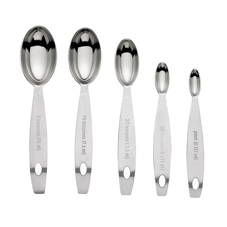 Cuisipro Stainless Steel Odd Measuring Spoon Set (Set of 5)