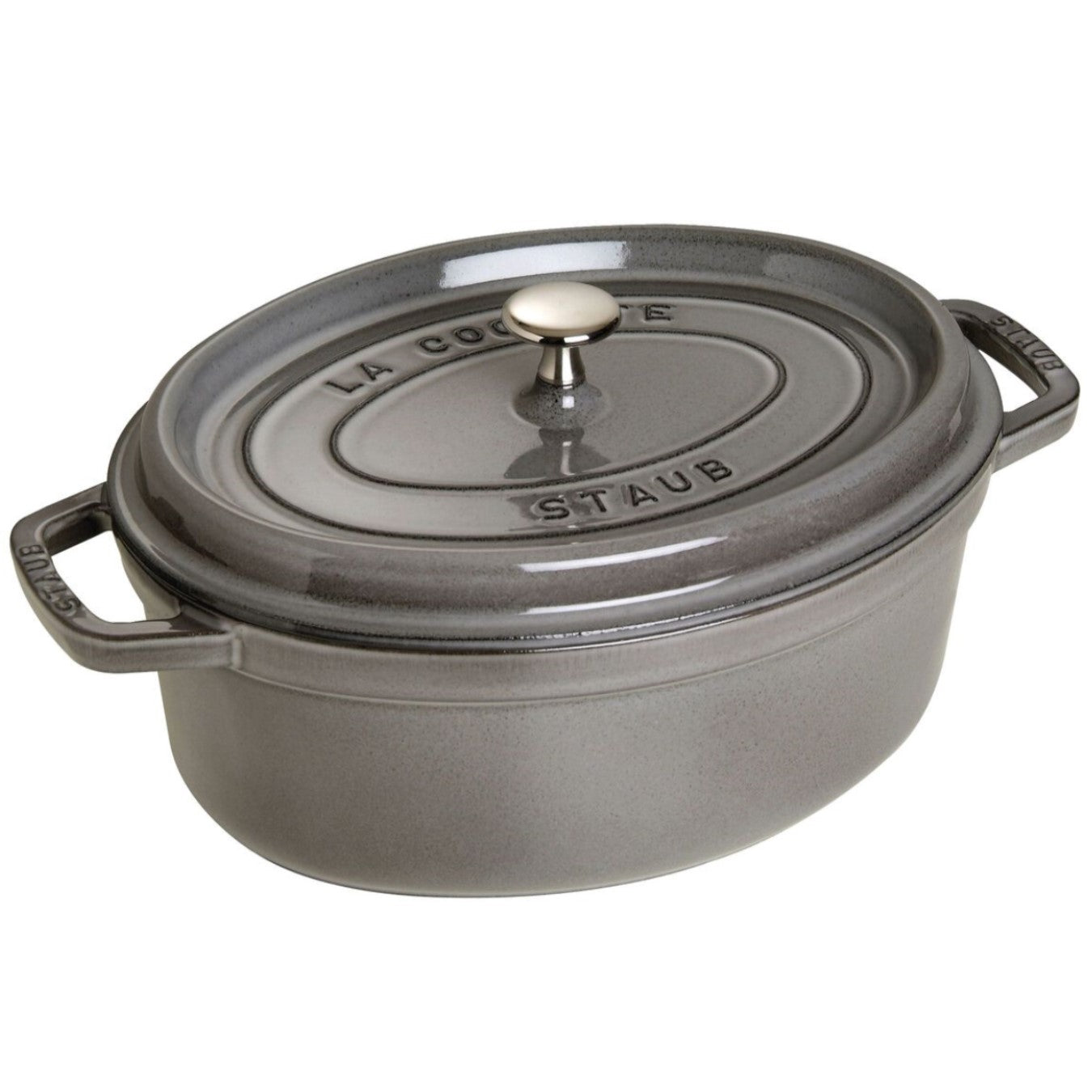Staub Cocotte 5.75Qt Graphite Grey