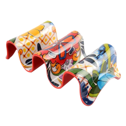Prepara Taco Holder Melamine Red