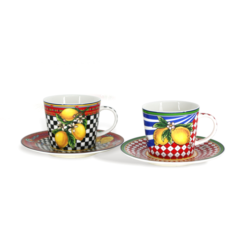 Espresso Cup & Saucer Set (Set of 2)