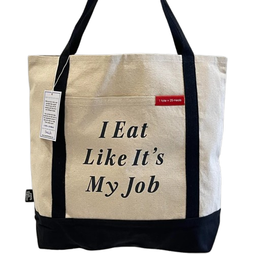 Cooks Who Feed Tote Bag - I Eat Like It's My Job