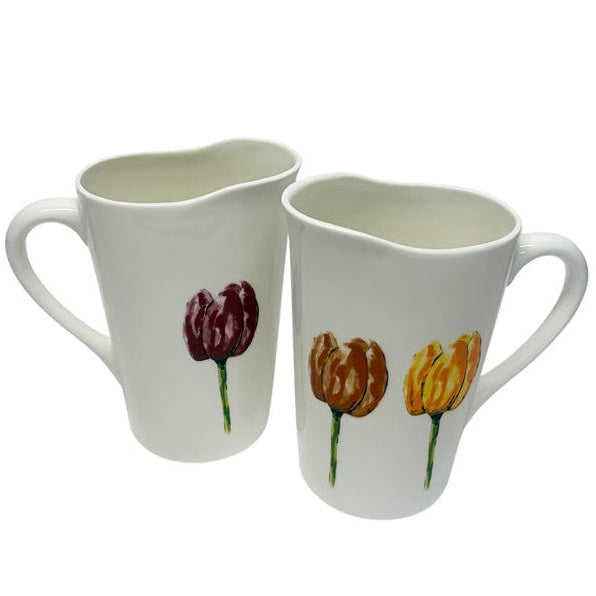 Formenton Milk Bag Jug - Tulips