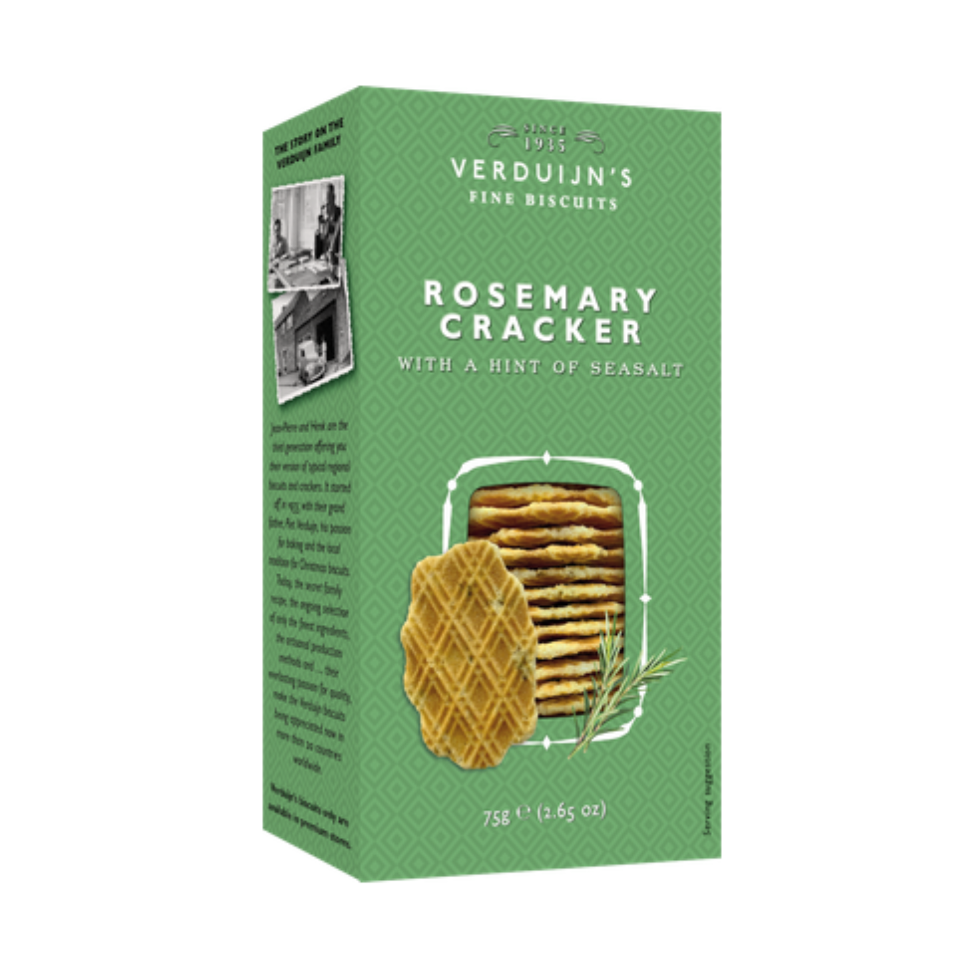 Verduijn's Rosemary Cracker with a Hint of Sea Salt