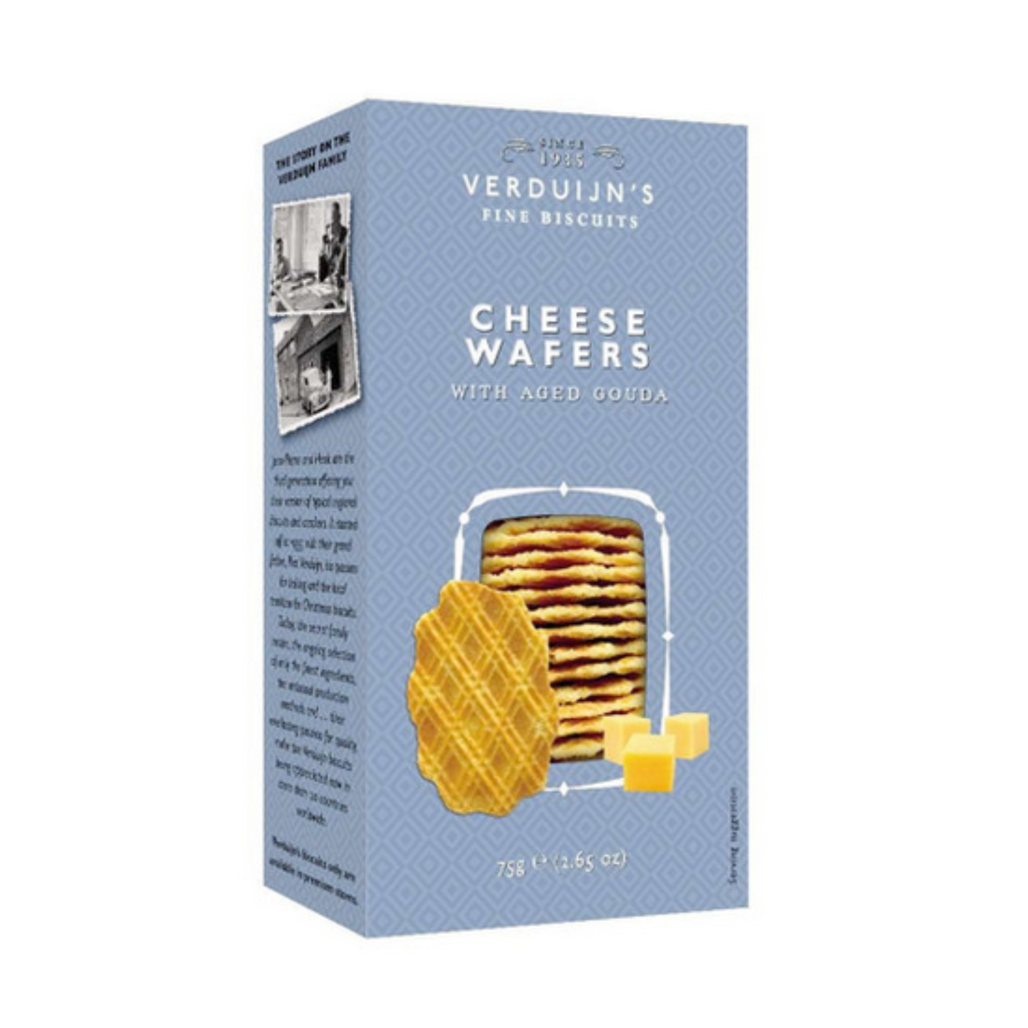 Verduijn's Cheese Wafers with Aged Gouda