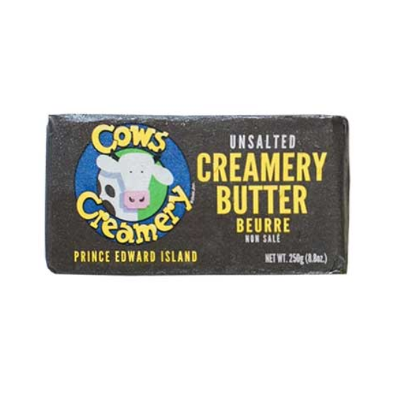 Cows Creamery Unsalted Butter 250g