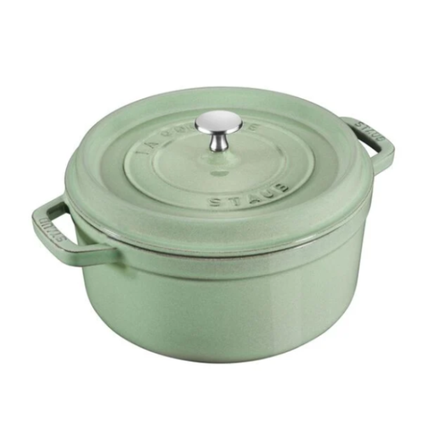 Staub Round Cocotte 4Qt - Sage