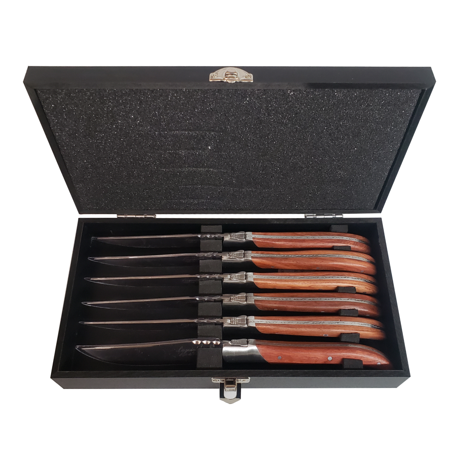 Laguiole - Rose Wood Steak Knife (6pc)