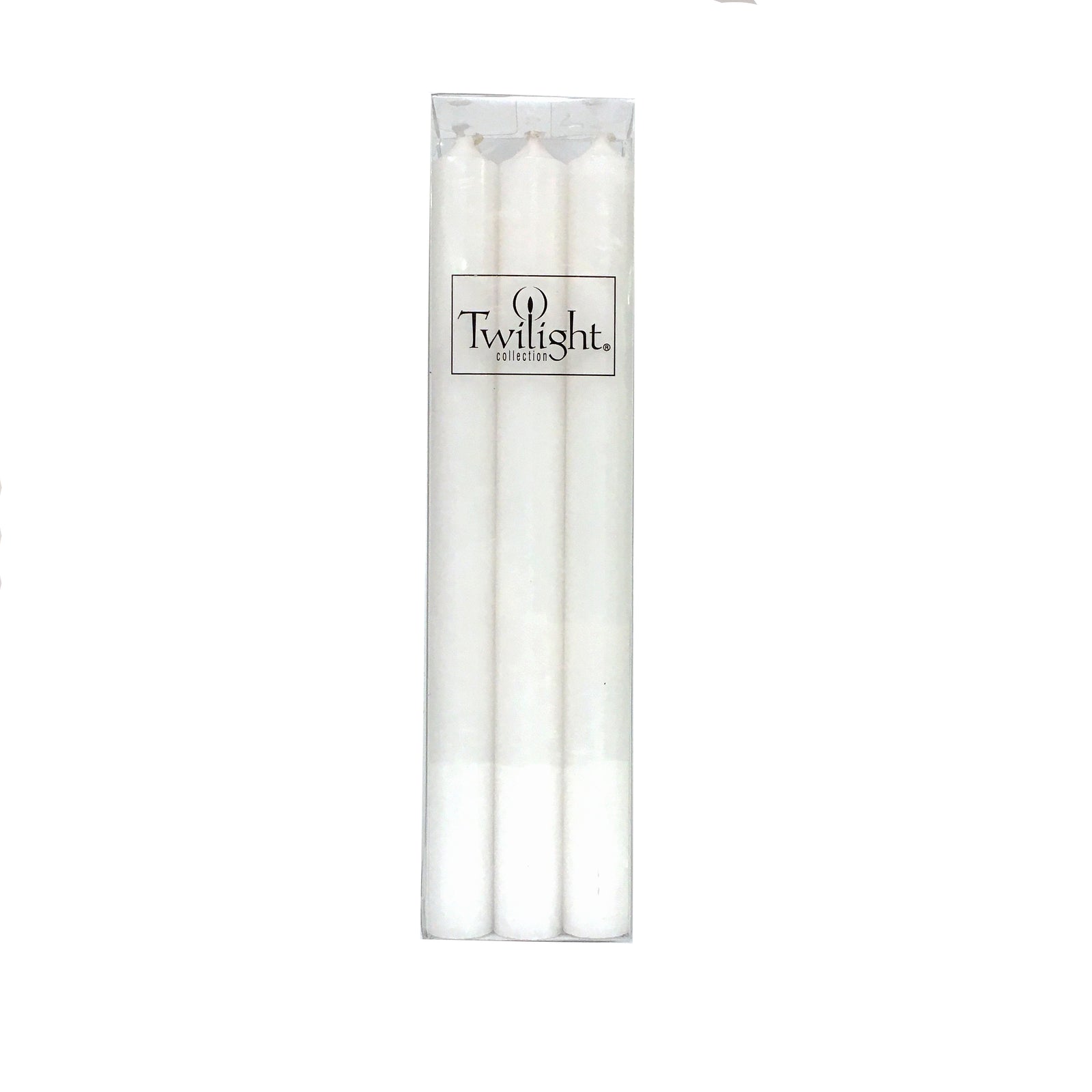 Twilight Candle 6-Pack 10" - White