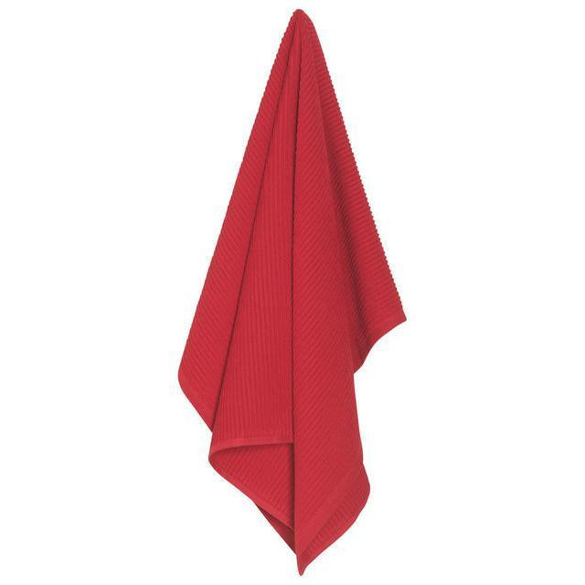 Danica Ripple Kitchen Towel - Red