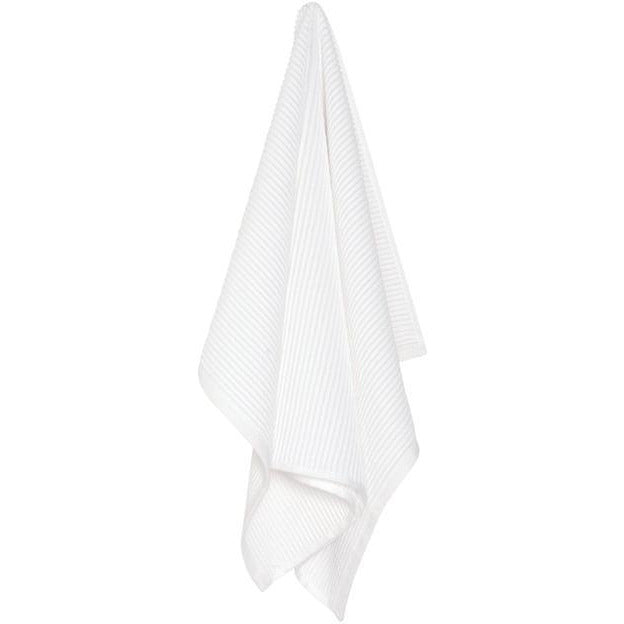 Danica Ripple Kitchen Towel - White