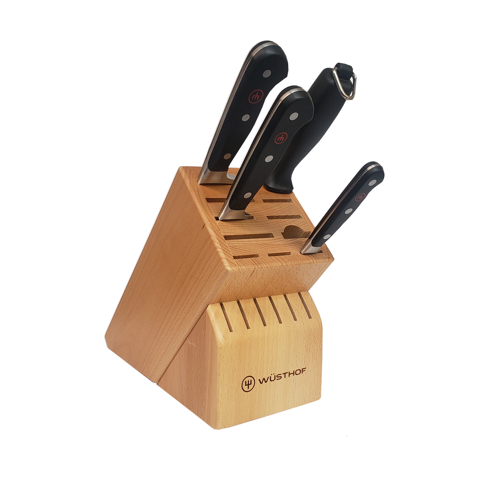 Wüsthof Classic 5 Piece Knife Block Set