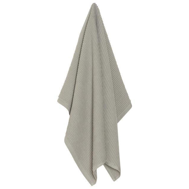 Danica Ripple Kitchen Towel - London Grey