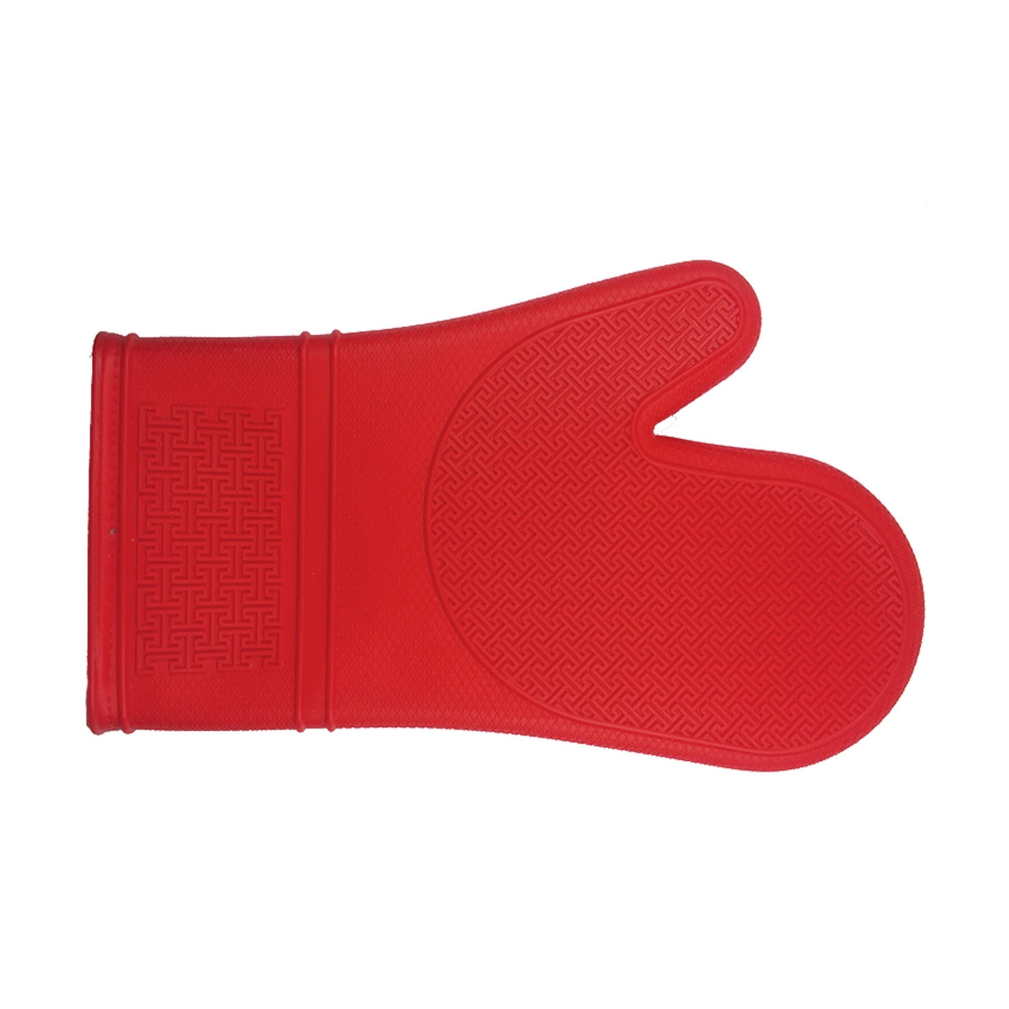 Kitchen Basics Oven Mitt Silicone Red