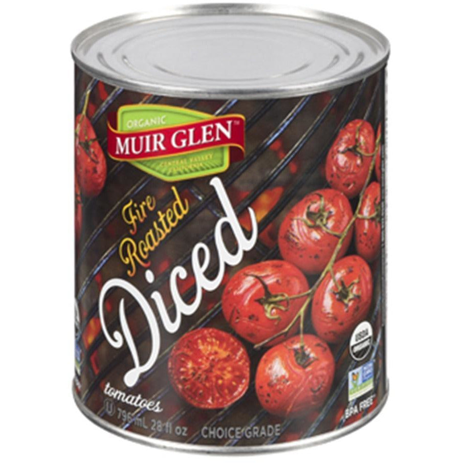 Muir Glen Organic Diced Tomatoes Fire Roasted 796ml