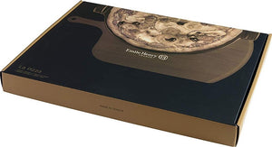 Emile Henry Flame Pizza Stone and Peel Set