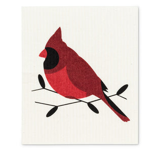 Swedish Dish Cloth Set - Cardinals (Set of 2)