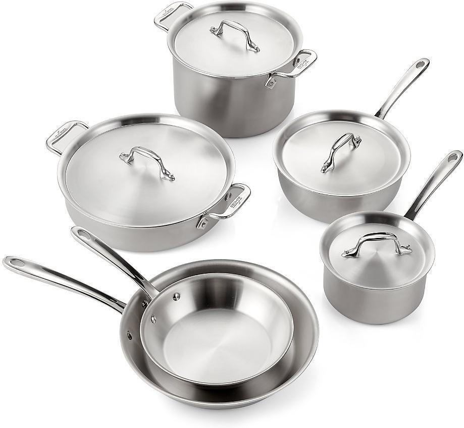 All-Clad D3 Stainless Steel 10-Piece Set Curated