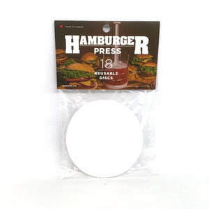 Tangibles Hamburger Press Reusable Discs
