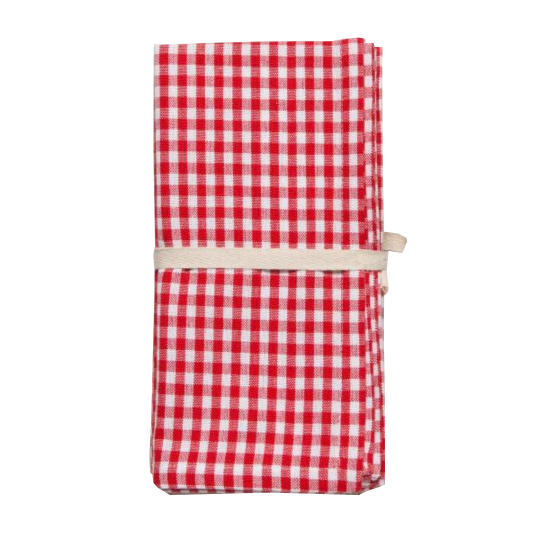 Danica Napkins Red Gingham (Set of 4)