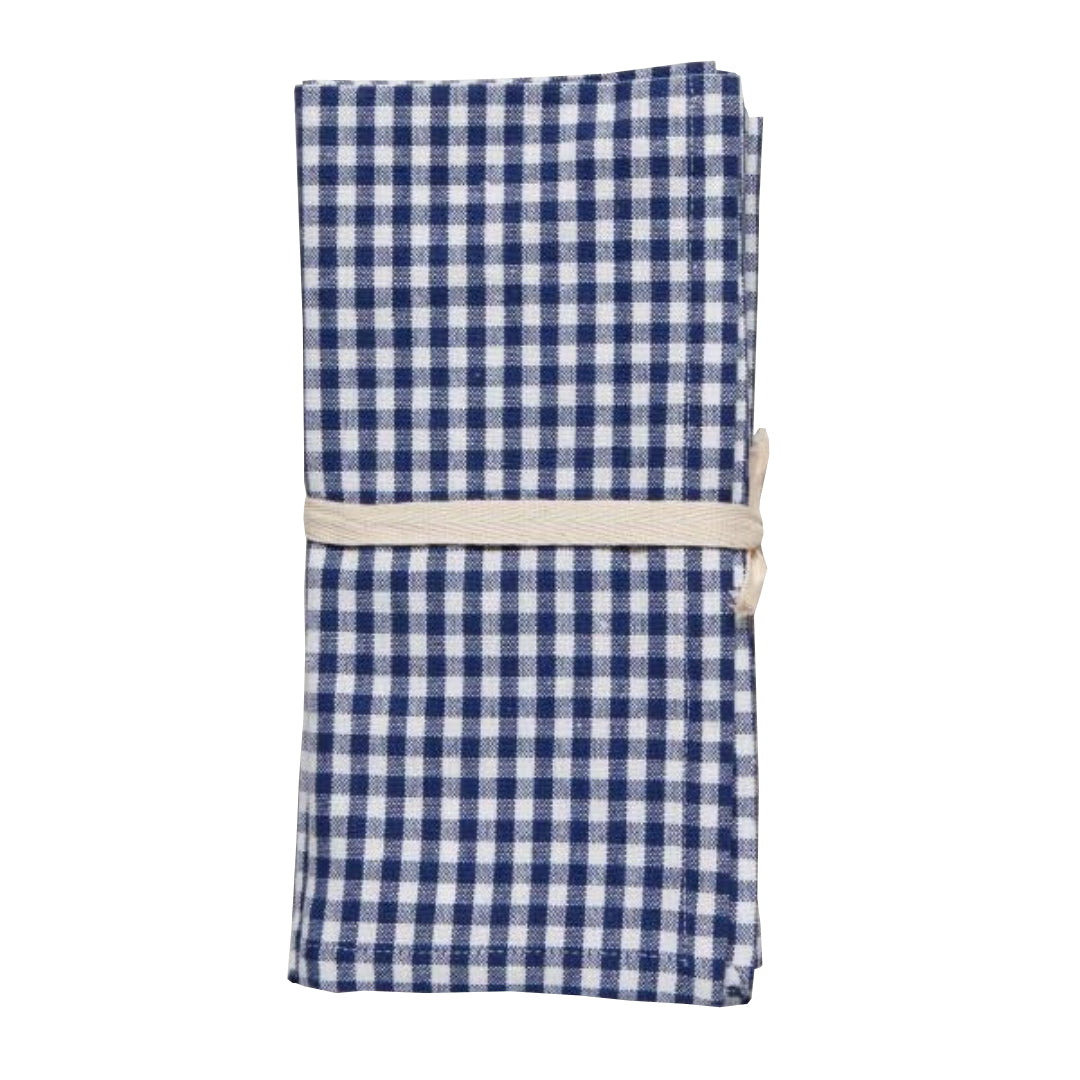 Danica Napkins Blue Gingham (Set of 4)