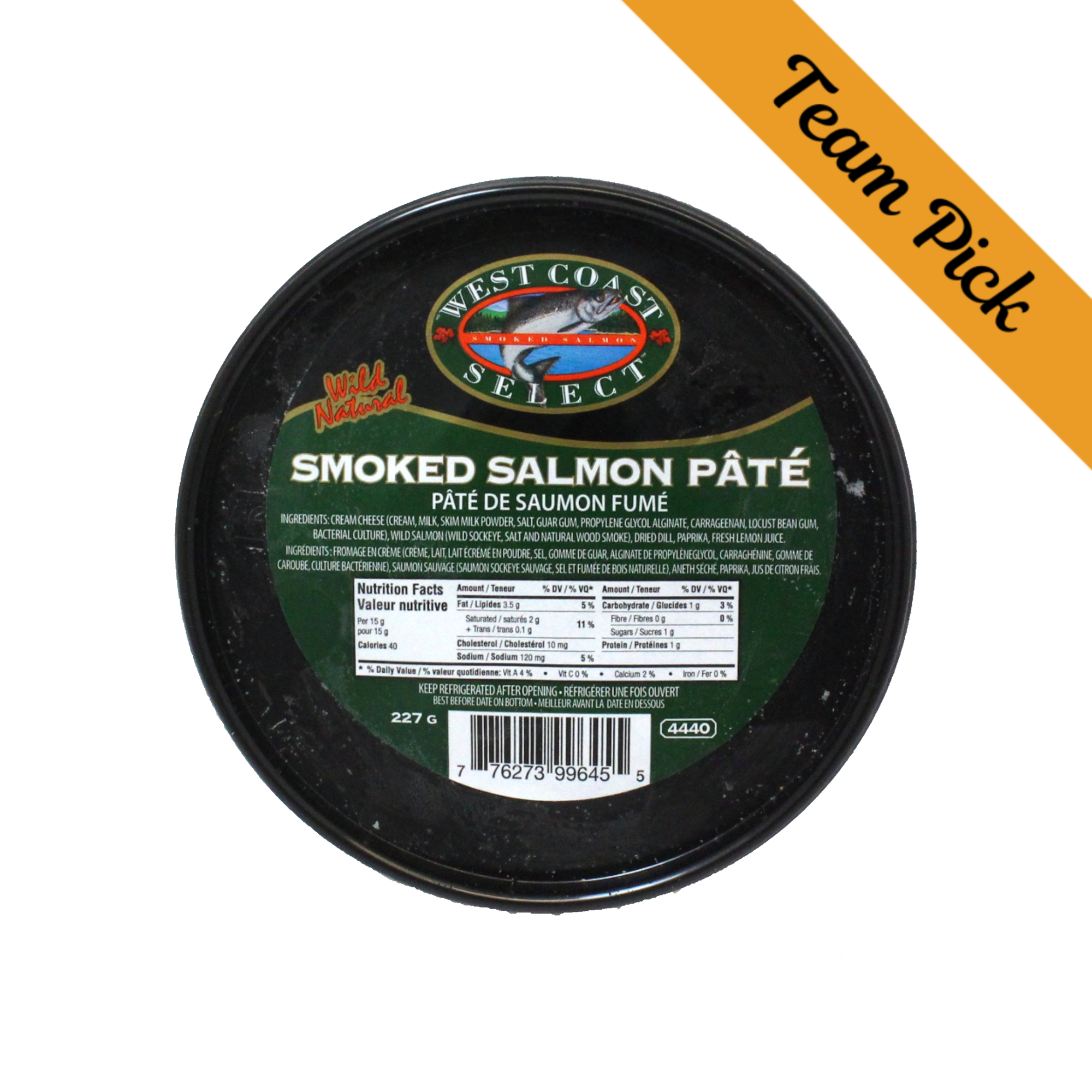 West Coast Select Smoked Salmon Pate