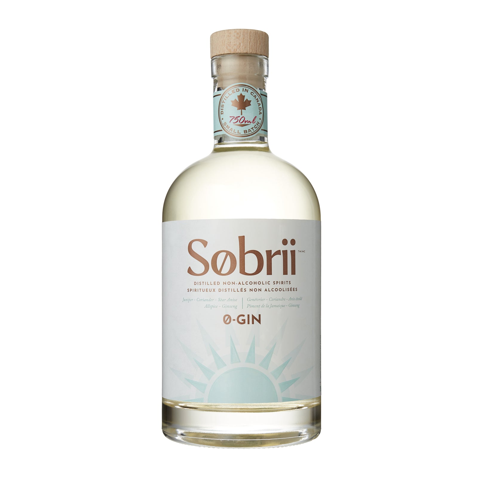 Sobrii Non-Alcoholic Gin 750ml