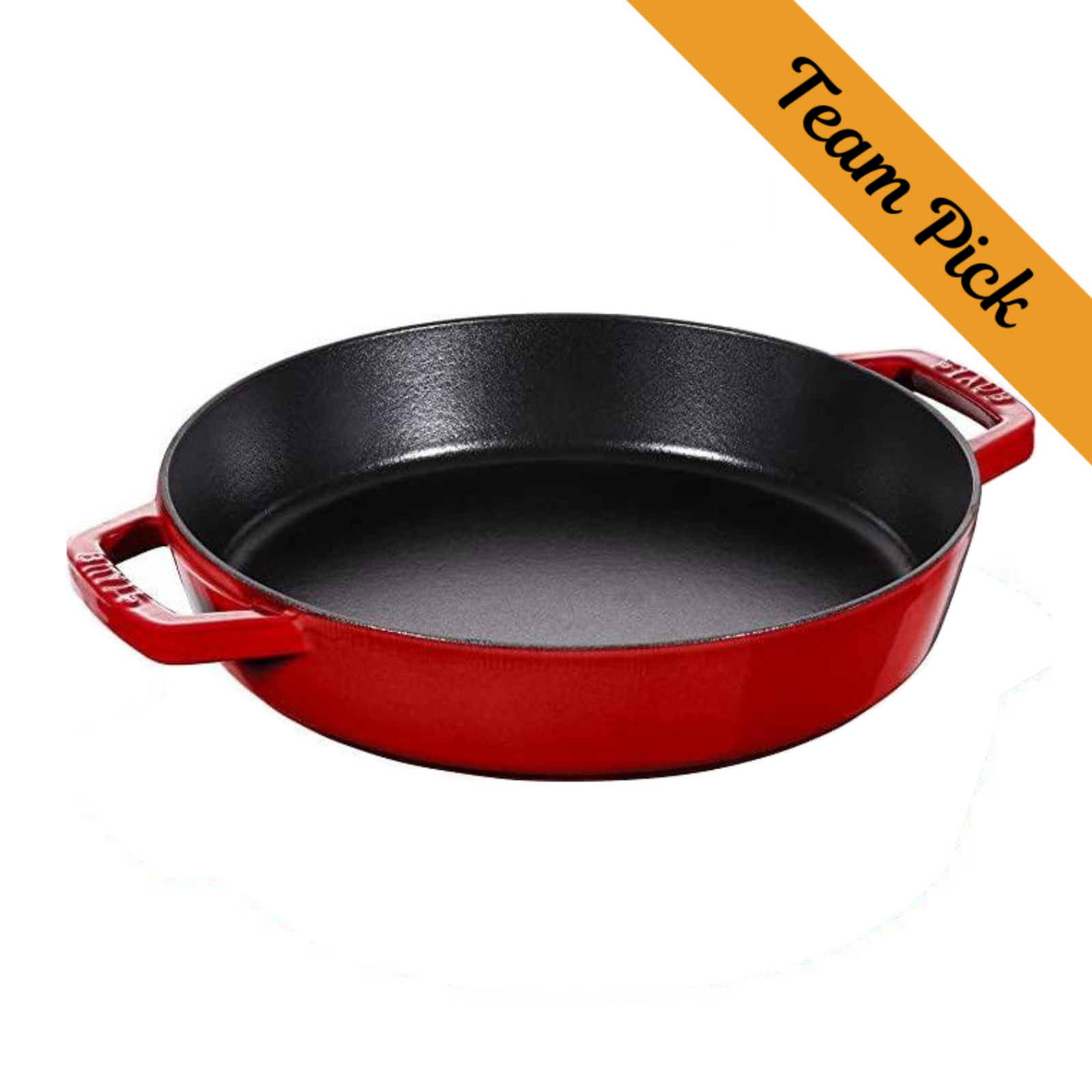 Staub 13 1/3" One Pan Wonder Double Handle Skillet - Cherry