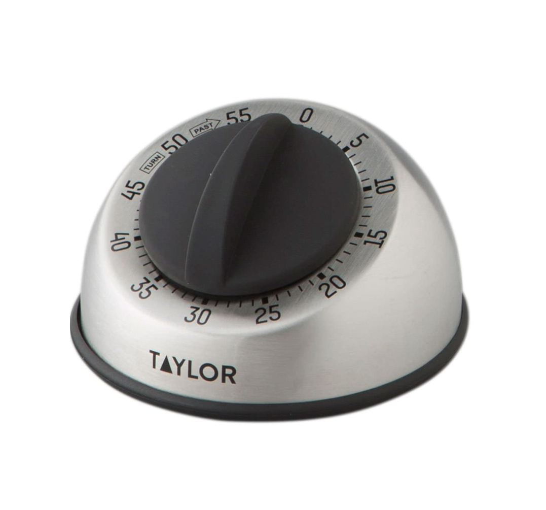 Taylor Mechanical Timer Stainless Steel