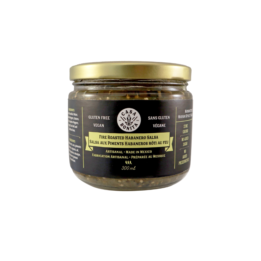 Casa Bonita Fire Roasted Salsa Habanero 300ml