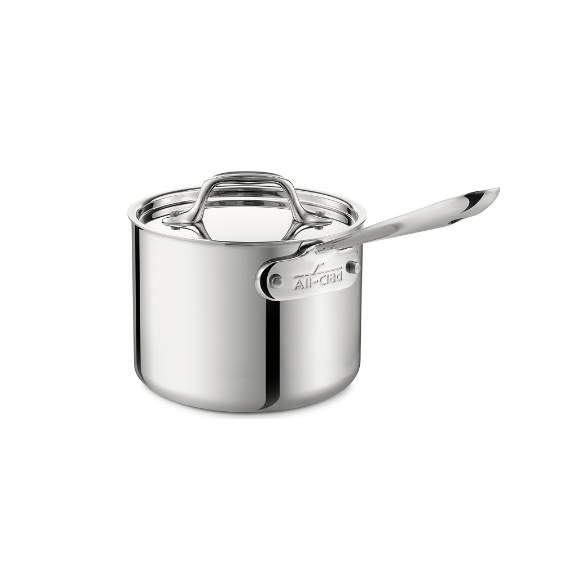 All-Clad Sauce Pan d3 2Qt with Lid