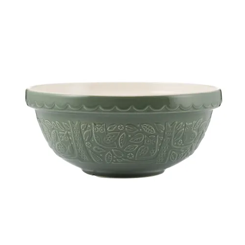 Mason Cash Mixing Bowl "In The Forest" Dark Green 26cm