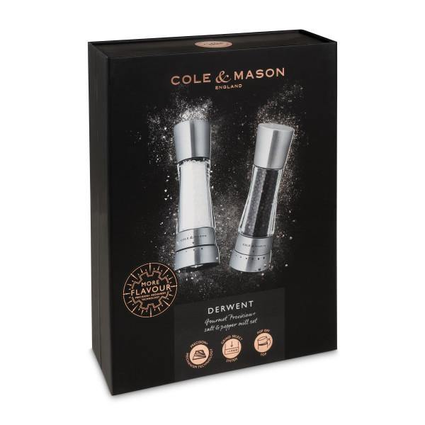 Cole & Mason Salt & Pepper Mill Gift Set Derwent