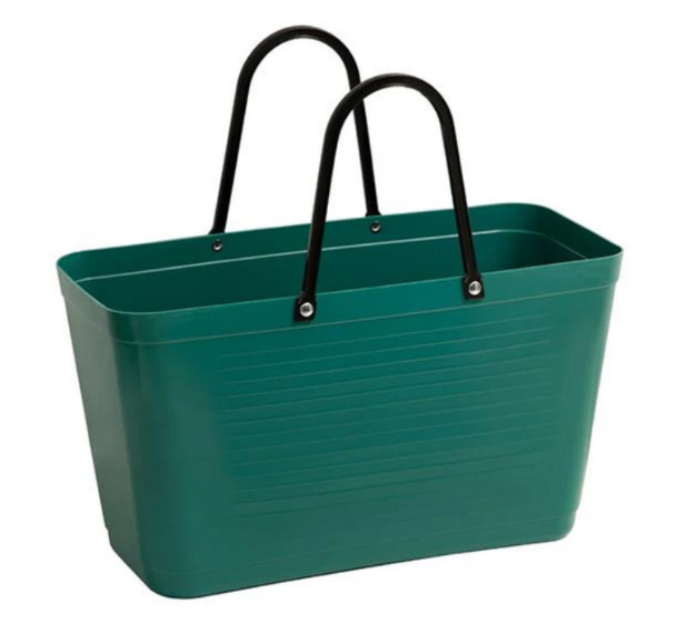 HINZA Eco Bag Large Dark Green