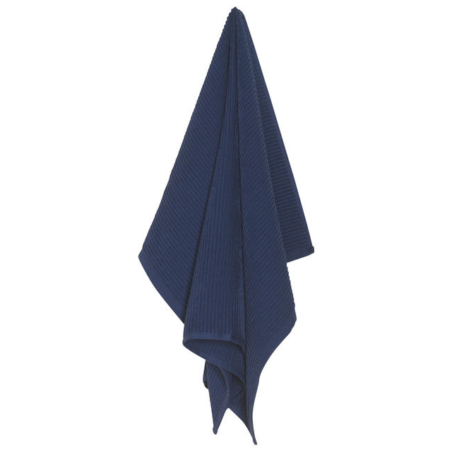 Danica Ripple Kitchen Towel - Indigo