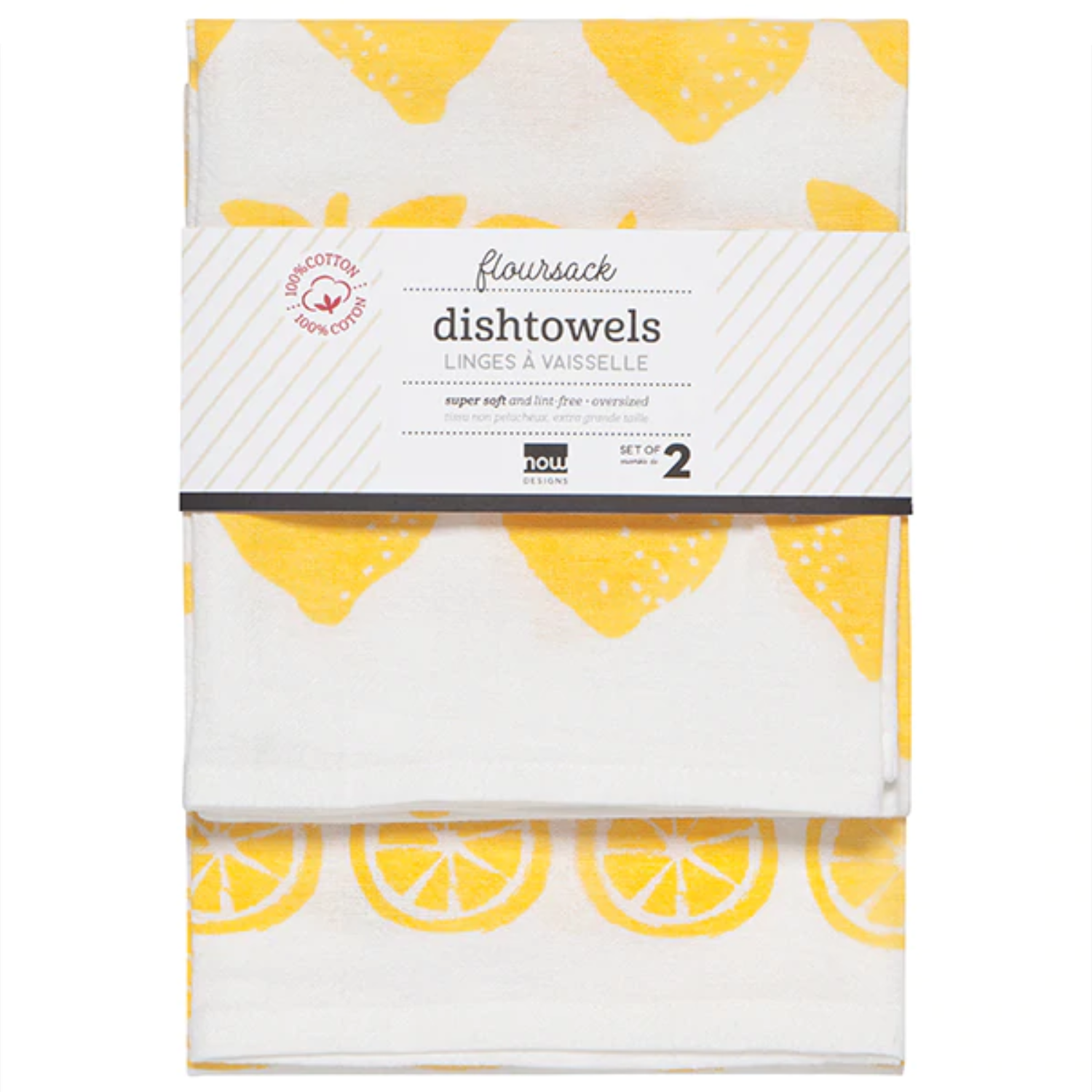 Now Designs by Danica Floursack Dishtowels (Set of 3) | White