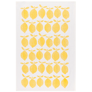 Danica Tea Towel Flour Sack Lemons (Set of 2)